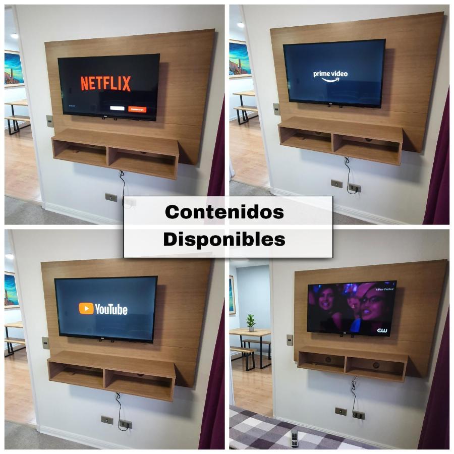 Centrico, Comodo Y Moderno Con Vista Privilegiada Hasta 4Pers Santiago Exterior foto