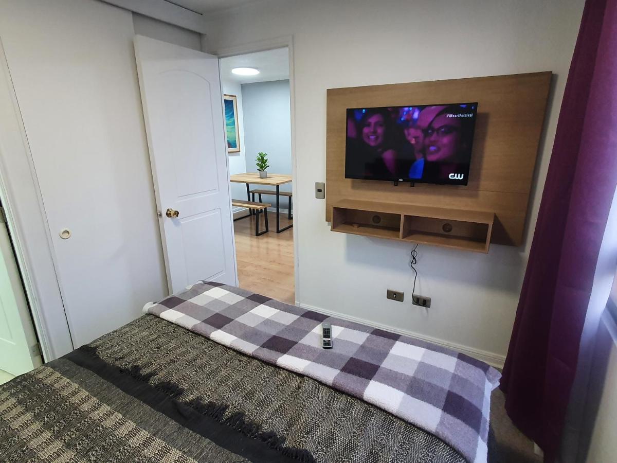 Centrico, Comodo Y Moderno Con Vista Privilegiada Hasta 4Pers Santiago Exterior foto