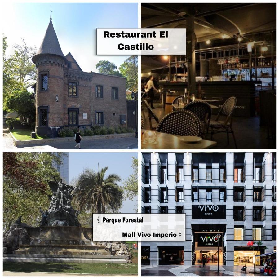 Centrico, Comodo Y Moderno Con Vista Privilegiada Hasta 4Pers Santiago Exterior foto