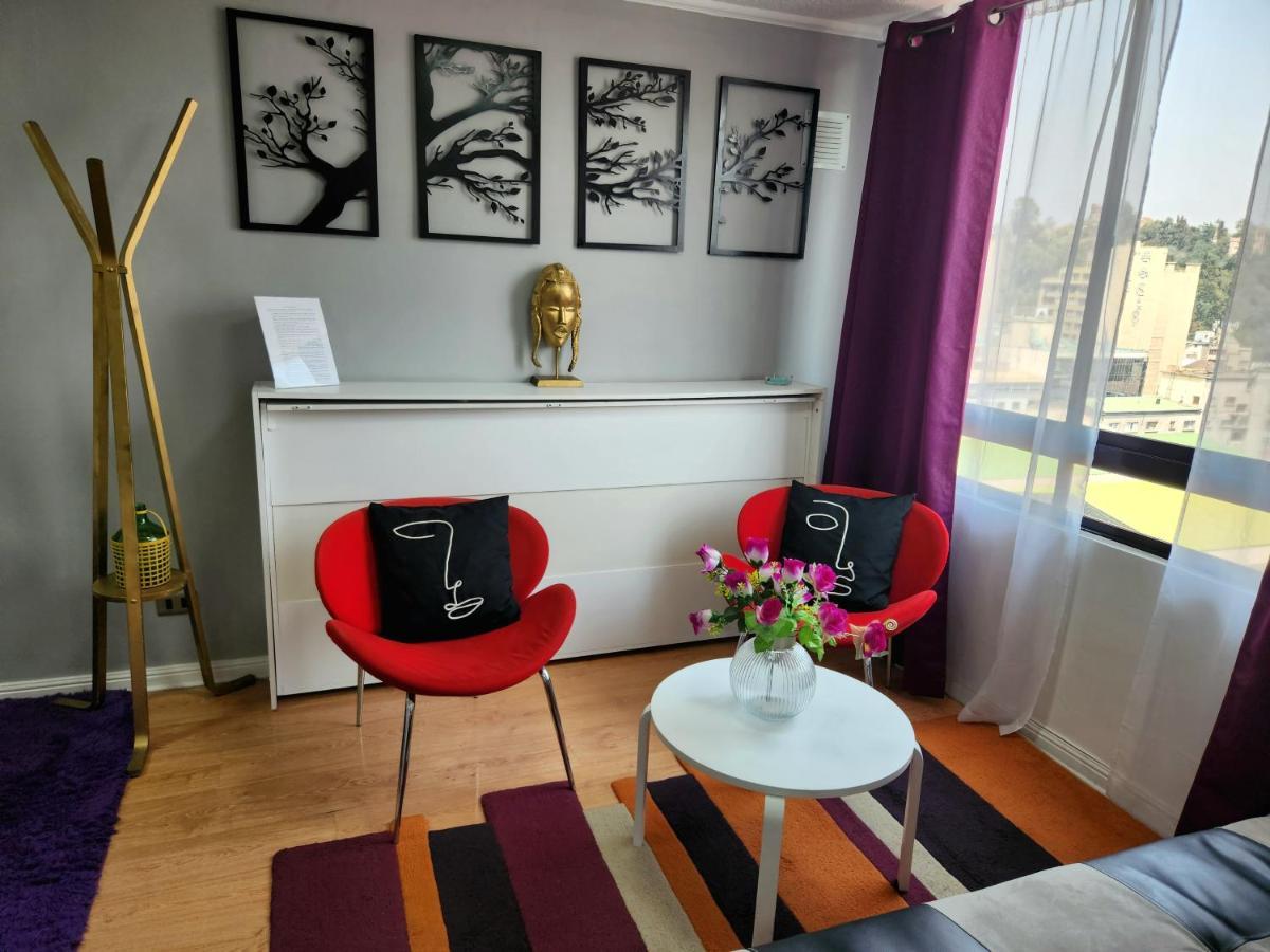 Centrico, Comodo Y Moderno Con Vista Privilegiada Hasta 4Pers Santiago Exterior foto